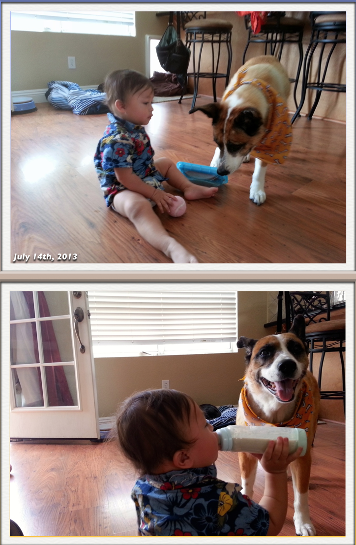Playing with my nephew