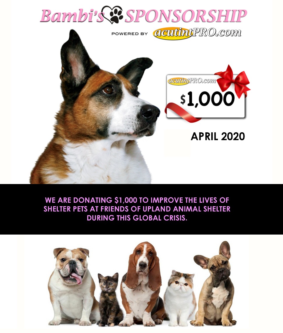 Friends of Upland Sponsor APR 2020
