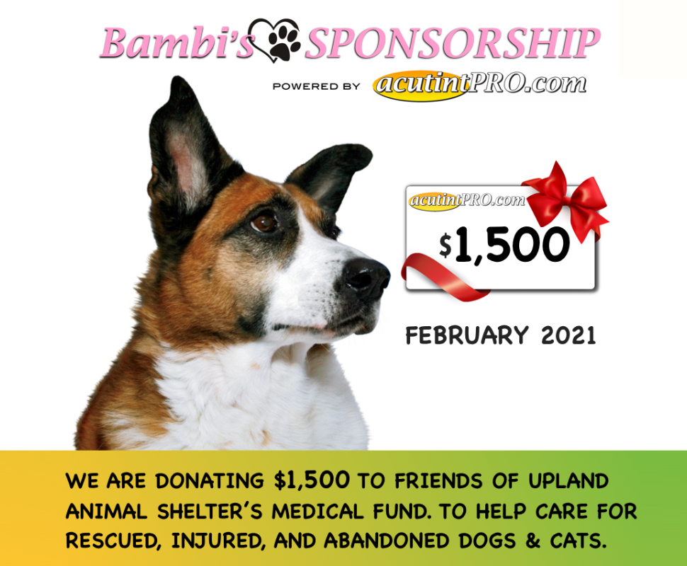 Friends of Upland Sponsor FEB 2021